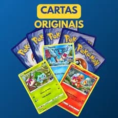 Cartas Pokémon Originais Sortidas 20, 50 ou 100 - Inclui Carta Brilhante