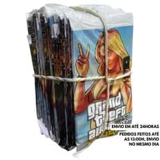 Cards GTA 5 Grand Theft Auto V Pacotes Fechados OL Cartas Surpresa Festa Infantil Kids