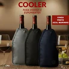 Cooler Térmico Bolsa P/ Garrafas de Espumante Vinho Champanhe