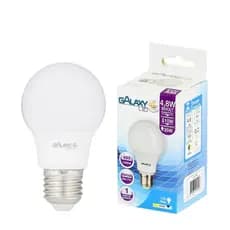 Kit Lampada Led Bulbo A55 4,8W Branco Frio  6500K BIVOLT E27 - GALAXY LED