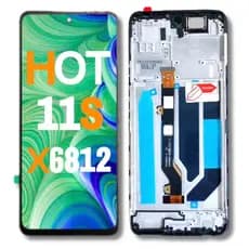 Tela Frontal Lcd Compativel Infinix Hot 11s NFC X6812 Original Premium Vivid Top Qualidade Pronto Entrega