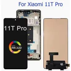 Tela Frontal Compativel Xiaomi Mi 11T/ Mi 11T Pro Amoled 21081111RG 2107113SG 2107113SI pronto para entrega + Película