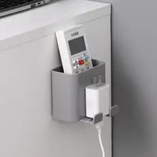 Suporte de Parede Multiuso para Celular e Controle Remoto - Sem Furos - Organizador de Quarto e Sala