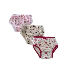 Kit Calcinhas Infantil de Cotton – Maciez que as Pequenas Amam