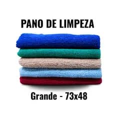 Pano de Microfibra Premium 78x43 Alta Absorção Multiuso