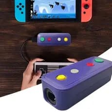Para Nintend Switch Adaptador Sem Fio Bluetooth Conversor Com Cabo USB Cubo/Edição Clássica Wii Clássico