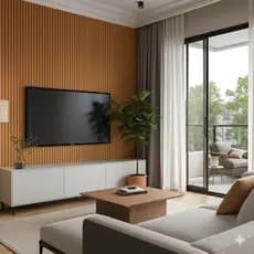 KIT 20 Á 200 PLACAS PAINEL RIPADO MADEIRA MDF DECORAÇÃO ALTA QUALIDADE PREMIUM