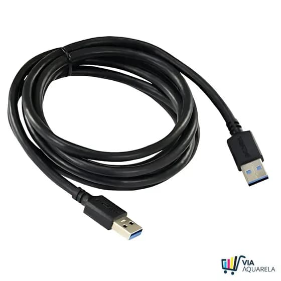 Cabo De Dados Usb A 3.0 Macho 2M - Puam3-2