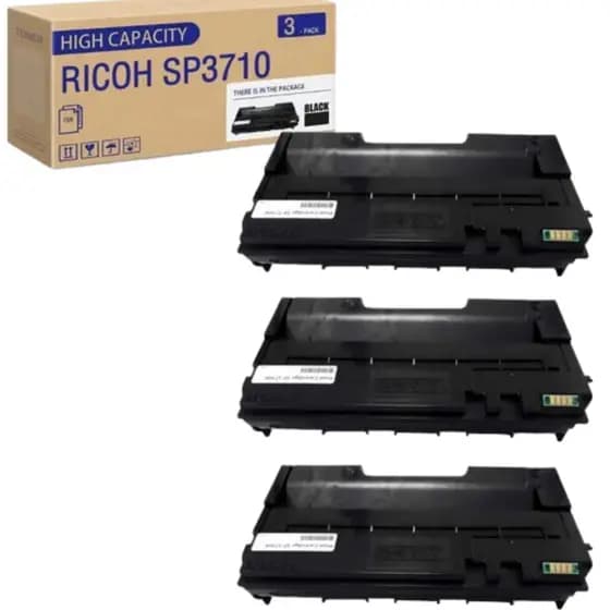 KIT C/03 UND CARTUCHO DE TONER COMPATIVEL COM SP-3710DN SP-3710 SP3710 3710 M320