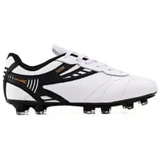 Chuteira em Couro Legitimo Futebol Campo Trava - Resistente Costurada - Original  R416-03A