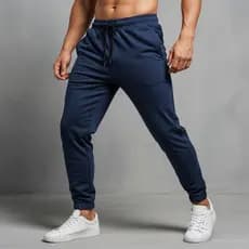 Calça Tactel Masculina Elastano Para Academia E Atividade Fisica Lisa