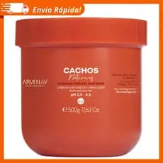 Mascara Cachos Naturais Ondulados e Cacheados 500g - Arvensis