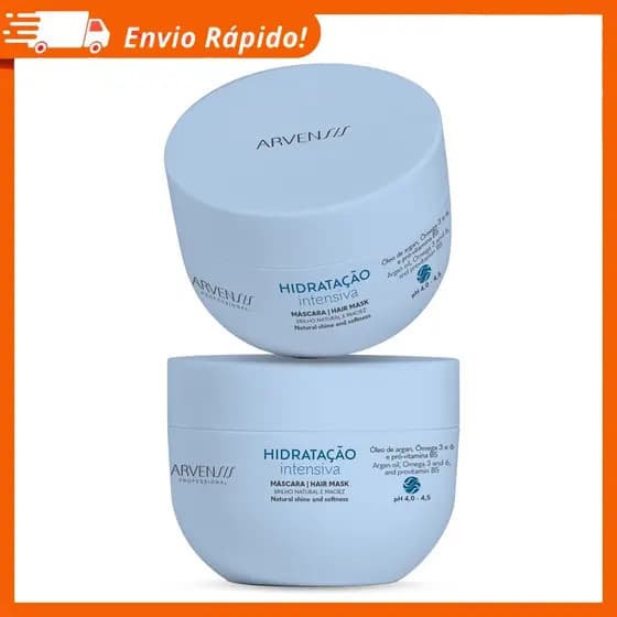 Máscara Hidratação Intensiva  Arvensis 250g - Vegano