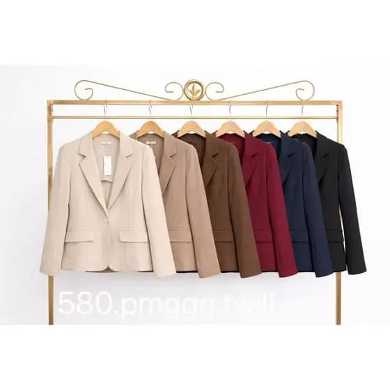 Blazer Feminino Alfaiataria Elegante – Várias Cores