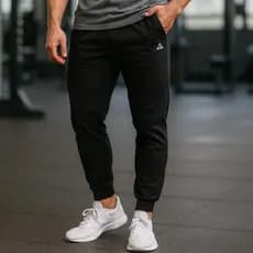 Roupa Masculina: Calça Masculina Jogger de Helanca do P ao G4 Plus Size para Academia Treino Casual