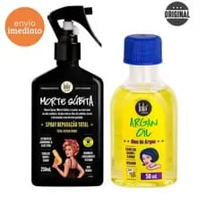 Lola Spray Morte Subita 250ml + Óleo de argan Lola  50ml