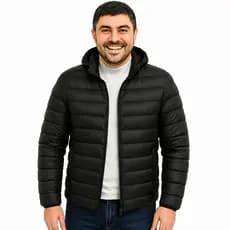 Jaqueta Puffer De Frio Intenso Blusa Impermeável Inverno