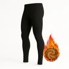 Calça Térmica Segunda Pele Elastano Tecido De Alta Qualidade Forrada Peluciada