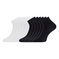 Kit 12 Pares Meia Soquete Cano Curto Unissex Atacado Cores