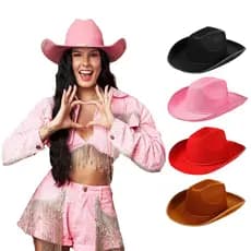 Chapéu Country Boiadera Ana Castela  Rodeio Sertanejo Cowgirl
