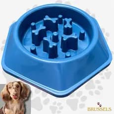 Comedouro Lento Educativo Interativo Para Cães Adestramento Pet Cachorro Anti Estress