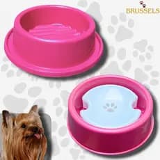 Kit Bebedouro Pelos Longos + Comedouro Anti Formiga Pra Pet Cães Cachorro Anti Molho