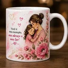 Caneca De Porcelana Edição Especial Mães