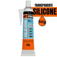 Silicone Acético Transparente Profissional Vedação 50g Construção Reformas Multiuso UpBond