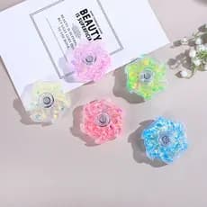 Girando glitter Fidget girando topo criativo brinquedo de descompressão de alto valor em óleo glitter pétala dedo girand