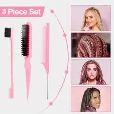 Kit Com 3 Pente Baby Hair