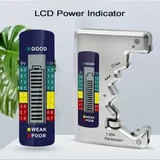 Testador Medidor De Pilhas Com Capacidade Da Bateria 1,5v LCD Mostrador Digital Teste Rápido Ferramentas