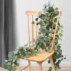 Corrente de eucalipto 180cm Artificiais rattan flor videira de eucalipto entrelaçando de casamento decoração de parede