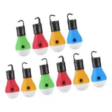 Kit Lâmpadas Led Camping Acampamento Barraca Lanterna - 10 Unidades