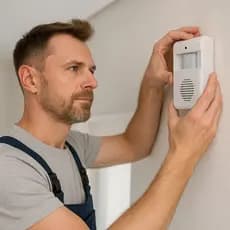 Campainha de Segurança com Sensor de Presença/Anunciador Sem Fio.