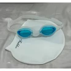 Touca de natação Adulto Ou Juvenil Touca Silicone + Óculos Proteção UV