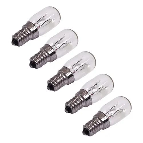 Kit 5 Lâmpadas Interna 127v Para Fornos Elétricos - Layr