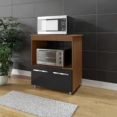 Balcão Multiuso Multifuncional Angela Para Cozinha Forno E Microondas