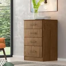Cômoda MS913 Moval Castanho Wood