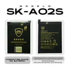 Bateria Oficial Skaiky A02S Compativel Com SAMSUNG A02S | A03 | A03S | A03 Core | A04 | A04S (HQ-50s)