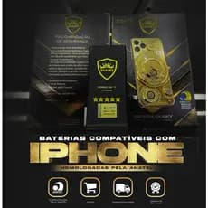 Bateria Premium Oficial Skaiky Para iPhones IOS Anatel Garantia de 1 Ano Todos Os Modelos