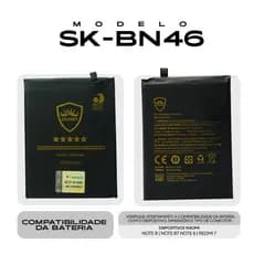 Bateria Oficial Skaiky BN46 Compativel Com XIAOMI REDMI NOTE 8
