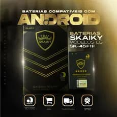 Bateria Oficial Skaiky 45F1F Compativel Com LG K9 2018 K4 K8 2017 K10 PRO 2017 X210 X230 LV3