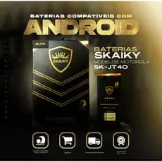 Bateria Oficial Skaiky JT40 Compativel Com Motorola G6 PLUS