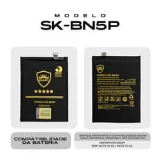 Bateria Oficial Skaiky BN5P Compativel Com Xiaomi REDMI NOTE 13 5G | NOTE 13 4G