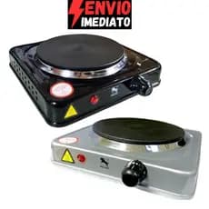 Fogareiro Eletrico Cooktop 5 Temperaturas 1 Boca Fogao Portatil Pratico 1000w Camping