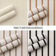 Conjunto Tapetes Cozinha 100% Algodão | Passadeira e Capachos Mandacaru – 3 Peças