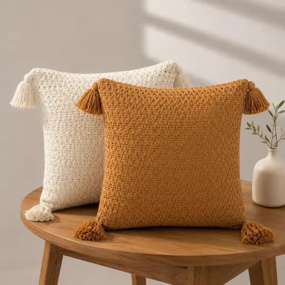 Capa de Almofada Renda 45CM X 45CM Ambiente Aconchegante Luxo Elegância Conforto