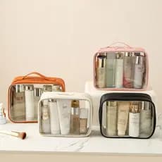 Kit 3 Nécessaire Bolsa de Viagem Passeio Para Enfermagem Maquiagem Escola Academia