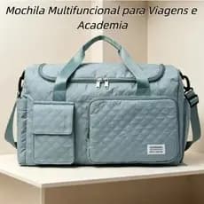 Bolsa Mala de Viagem Multifuncional **Espaçosa** Resistente e À Prova D'água para Viagem e Academia