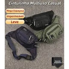 Bolsa Transversal Unissex Moderna Leve E Pratica Para Esportes E Dia A Dia